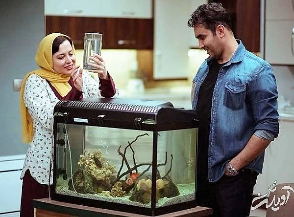 پوریا پورسرخ و مهراوه شریفی نیا در فیلم مدیترانه پوریا پورسرخ و مهراوه شریفی نیا